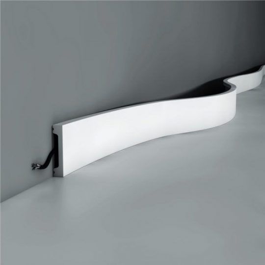 Flexible skirting board