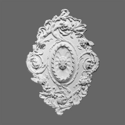 oval shaped ceiling rose
