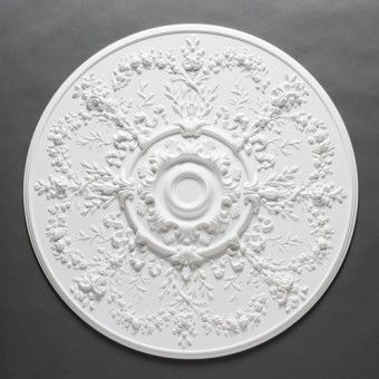 Large victorian ceiling rose