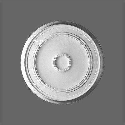 Plain lightweight ceiling rose