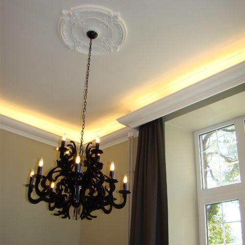 Ceiling sales light cornice