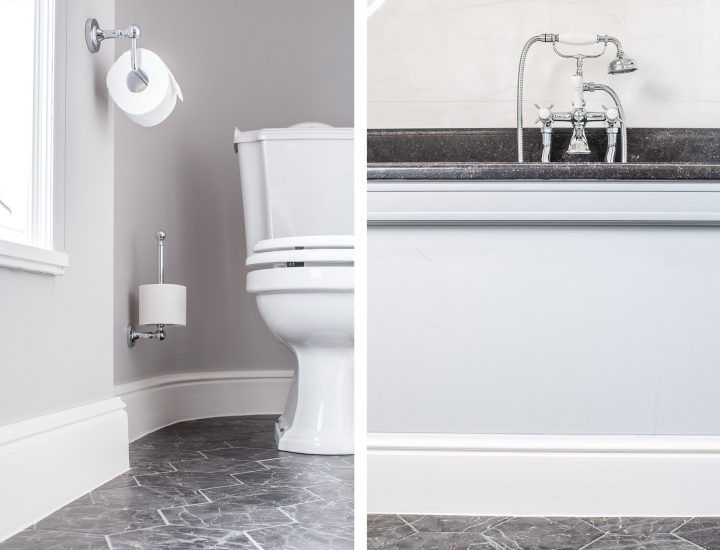 Flexible Skirting for curved walls