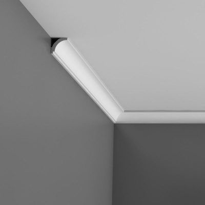 Small, thin ceiling coving or mini, slimline cornice