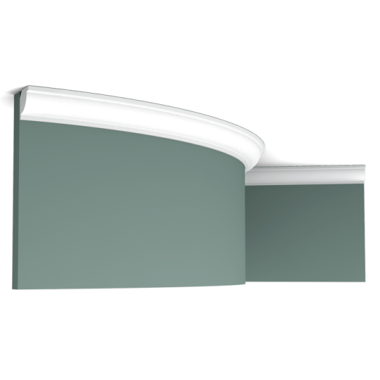 Orac CX132F Flexible mini coving for curved wall