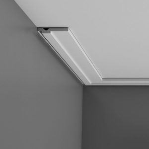 Contemporary plain ceiling coving