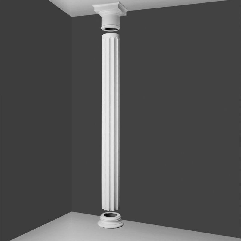 Kd5 Doric Style Full Column Fluted Barrel