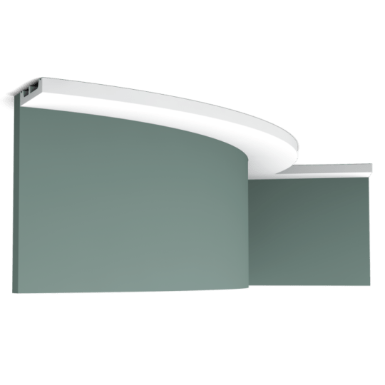 Orac Decor SX157F Flexible flat cove for curved walls