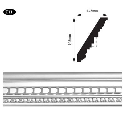 C11 georgian plaster cornice