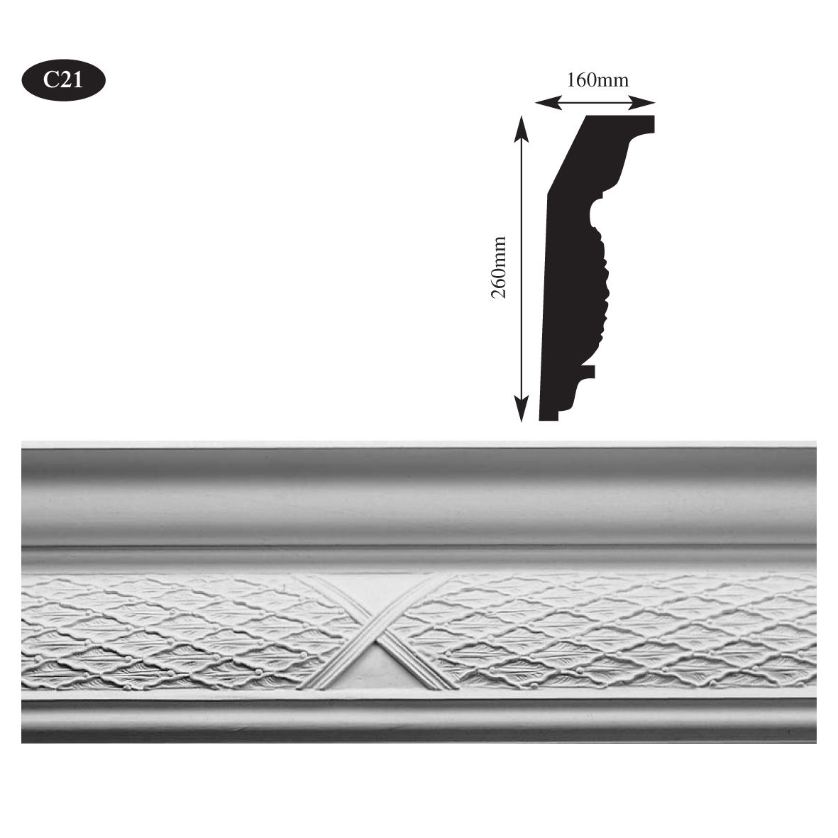 Victorian cornice Glasgow