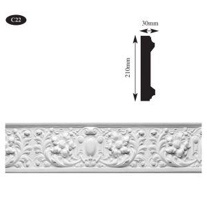 plaster cornice frieze