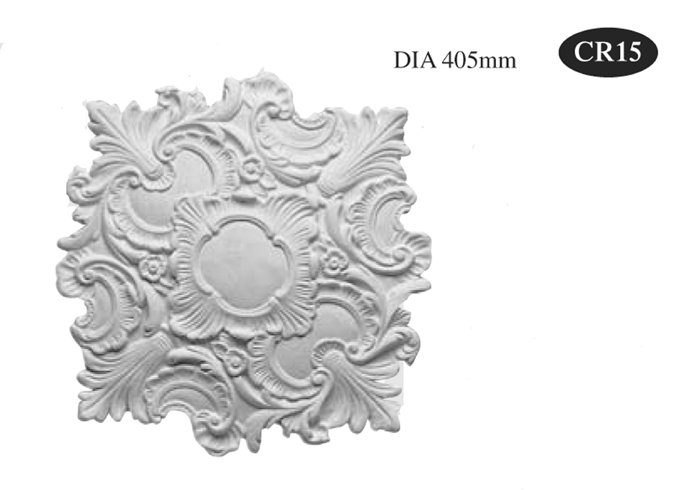 Plaster Ceiling Roses Victorian Large Decorative Ornate