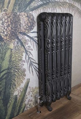 art nouveau cast iron radiator