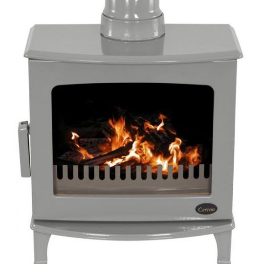 Carron Eco stove Ash Grey enamel