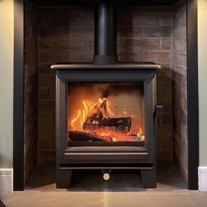 Clock sudbury wood stove