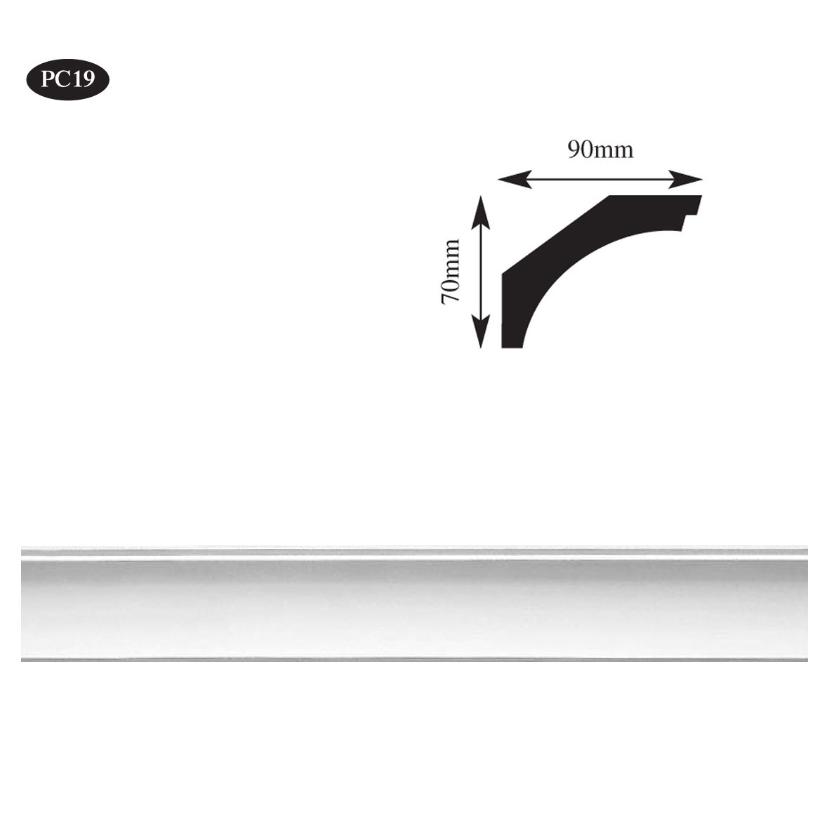 Pc19 Scottish Plain Plaster Coving Wm Boyle Interior Finishes