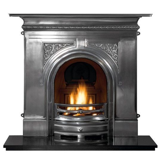 Pembroke fireplace polished finish