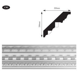 Dentil plaster cornice Scotland