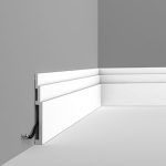 SX181 Contemporary stepped skirting board