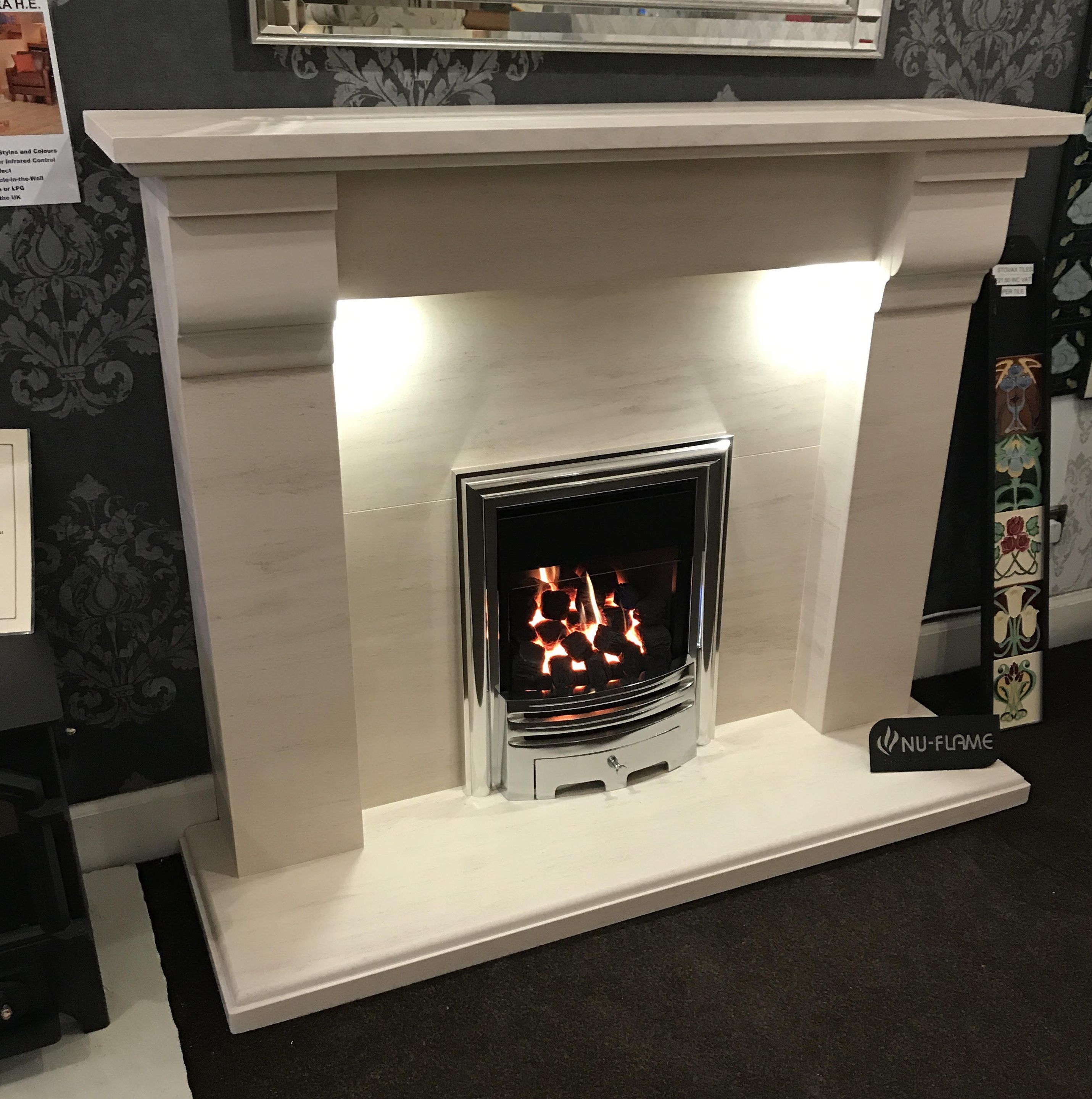 Limestone Fireplace Surrounds For Wood Burners