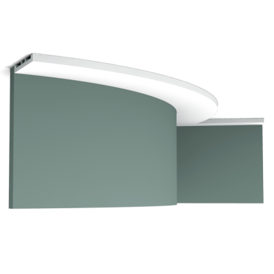 Orac Decor SX163F Flexible flat cornice for curved ceiling