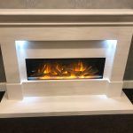 Tiree Limestone Fireplace Glasgow