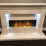 Tiree Limestone Fireplace Glasgow