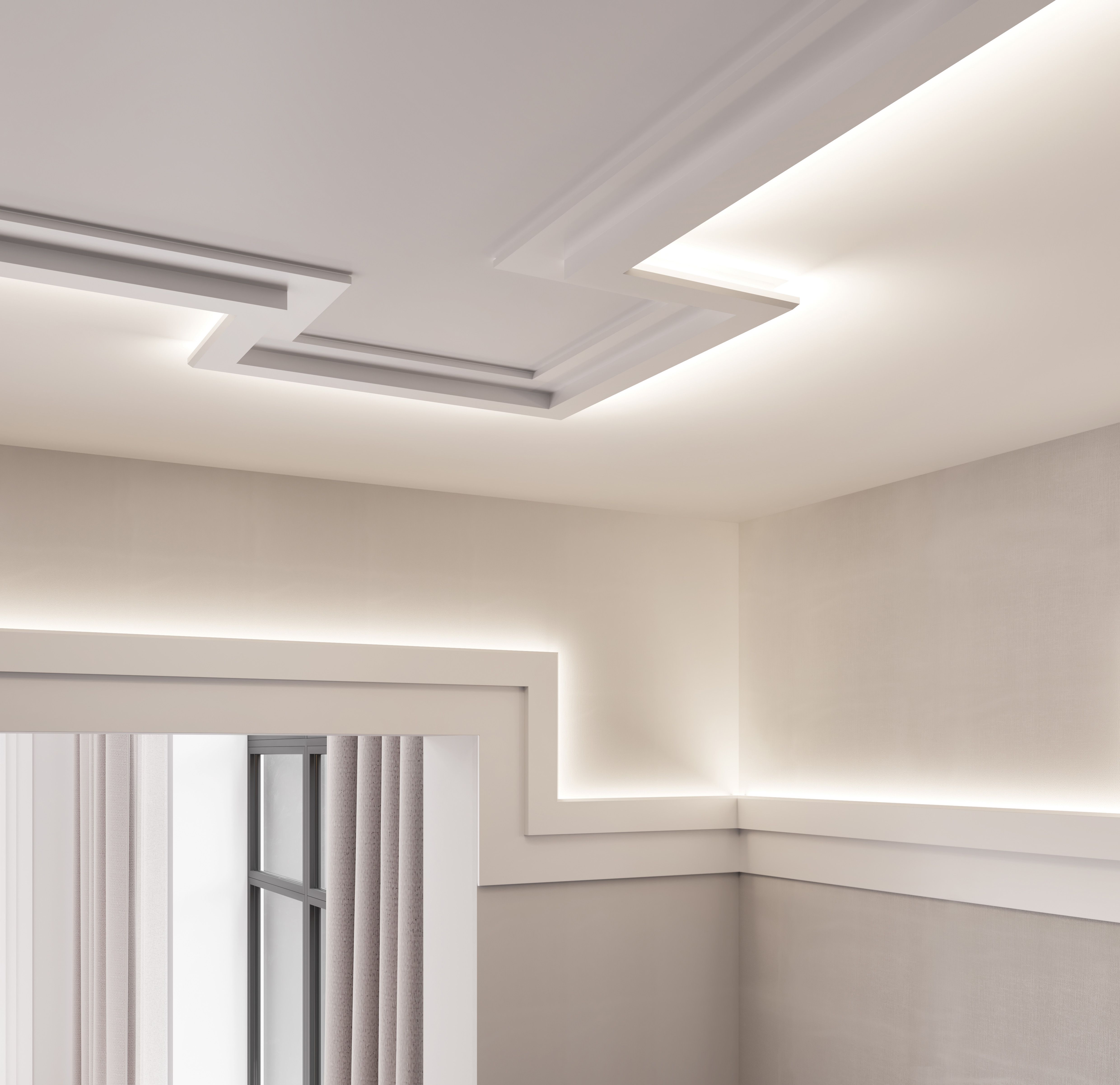 C395 modern lighting coving