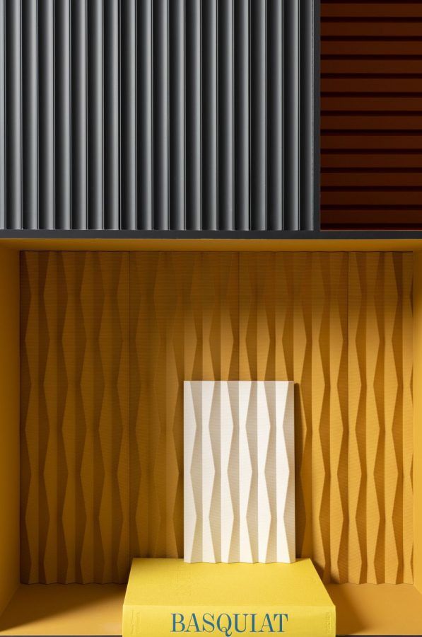 Orac W112 'Ridge' 3D Wall Panel - Wm Boyle Interior Finishes