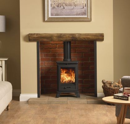 Penman Bassington Compact wood stove for small spaces