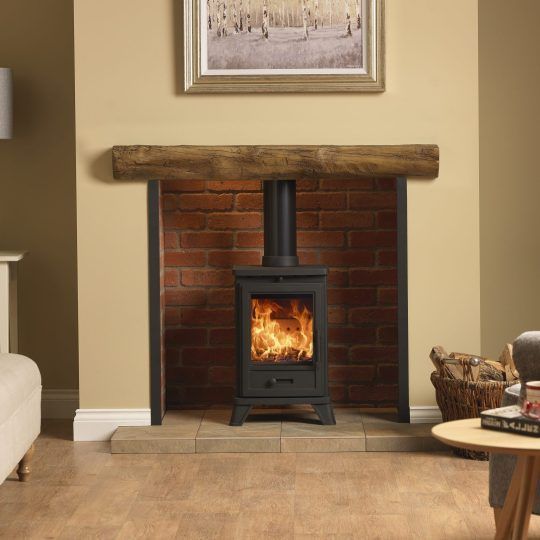 Penman Bassington Compact wood stove for small spaces