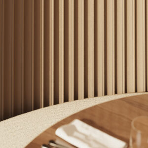 Noel & Marquet 'Dorique' Fluted Wall Panel