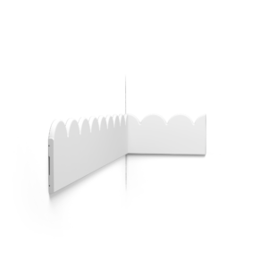 Orac S425 Scalloped Skirting