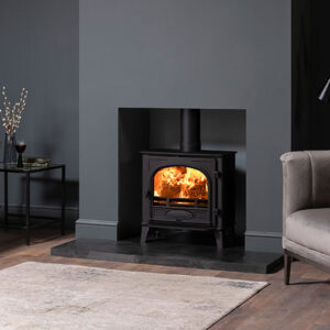 Stovax Stockton 5 Multi-Fuel Stove Wide - Sale Price £1400
